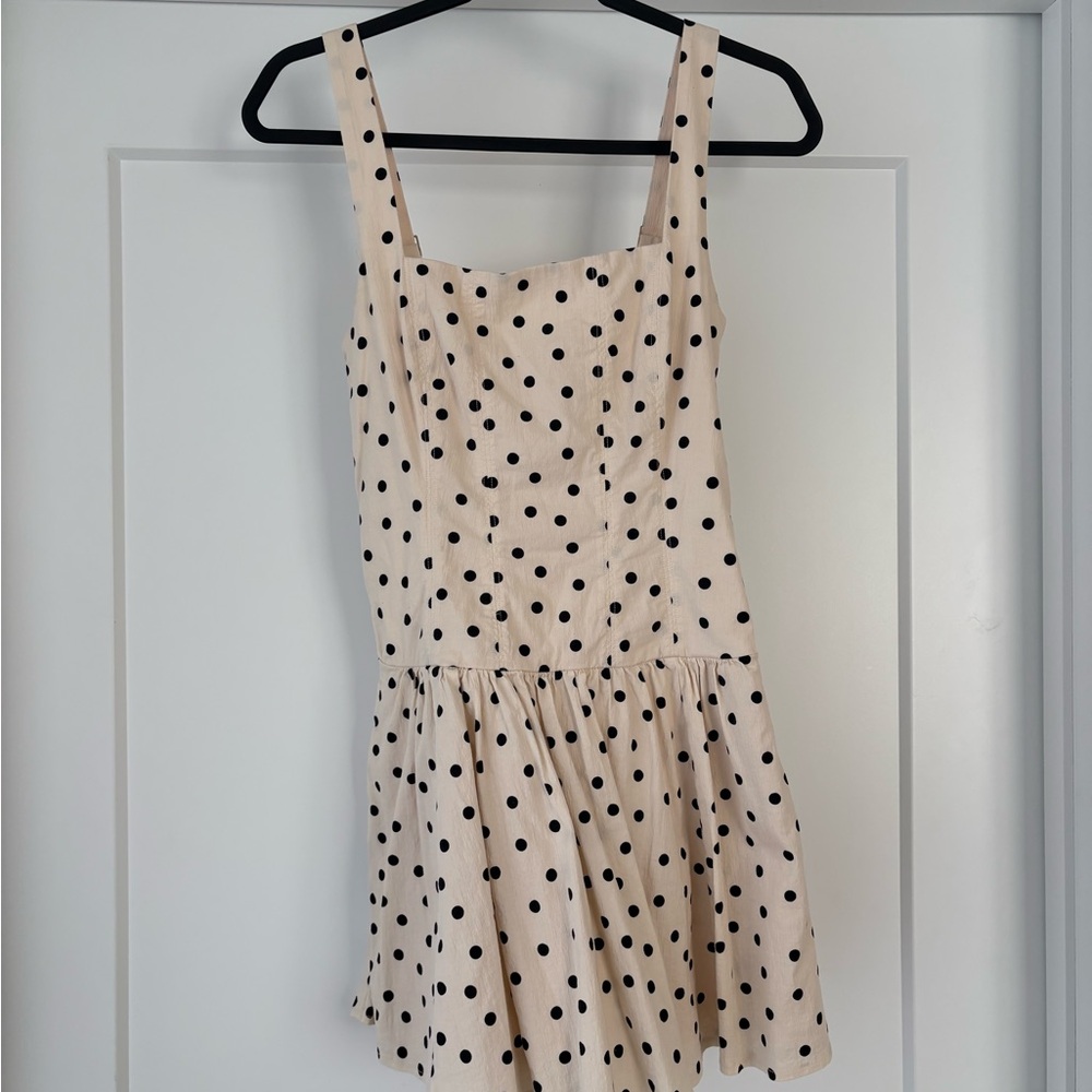 A & F Mila drop-waist mini dress